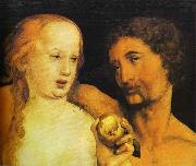 Hans holbein the younger Adam and Eve oil painting reproduction